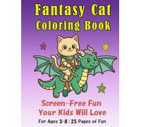 Fantasy Cat Coloring Book