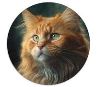 Fantasy Cat Jigsaw Puzzles for Adults 1000 Piece Cardboard Jigsaw Puzzles Perfect Home Or Office Decor, Ideal 67.5x67.5cm