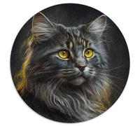 Fantasy Cat JigsawPuzzle 1000 Pieces for Adults Cardboard Puzzles Family Interactive Game, Craft Gift with Colorful Artwork 67.5x67.5cm