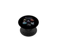 Fantasy Cats Fairy Elf Witch Mermaid Cute RPG Cat PopSockets Adhesive PopGrip