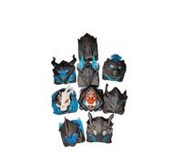 Fantasy Character Resin Keycaps - Solo Leveler 3D Printed Translucent Artisan Shadow Army Keycap Inspired by Knight Yegerit, Dragon Kaether & Insatiable Demon