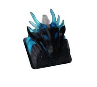 Fantasy Character Resin Keycaps - Solo Leveler 3D Printed Translucent Artisan Shadow Army Keycap Inspired by Knight Yegerit, Dragon Kaether & Insatiable Demon (Kaisel)