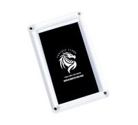 FANTASY CLUB | Acrylic Booster Pack Display Case - Compact Design with 4 Strong Magnets and Optical Clarity | 99.8% UV Protection | Elevate Your Sealed Collection and Keep Your Packs Mint