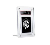 FANTASY CLUB | Acrylic Graded Card Slab Stand - Display Your Favorite Slabs with Optical Clarity and 99.8% UV Protection | Seamless Frame with Clean Grid Layout to Elevate Your Graded Collection