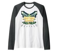 Fantasy Coach: Sports Strategist Dream Team Builder Raglan Baseball Tee, Men, Dark Heather/White, XL