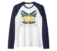Fantasy Coach: Sports Strategist Dream Team Builder Raglan Baseball Tee, Men, Navy/White, M