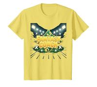Fantasy Coach: Sports Strategist Dream Team Builder T-Shirt, Kids, Lemon, 12 Years