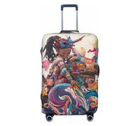Fantasy Colorful Beast Travel Luggage Covers - Elasticity Suitcase Covers Protector for Luggage 18-32 Inch