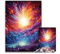 Fantasy Colorful Universe Jigsaw Puzzles for Adults 1000 Piece Jigsaw Puzzles for Adults Gift for Men And Women, Daily & Special Occasion 1000 PCS(75x50cm)