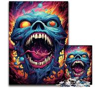 Fantasy Colorful Zombies 1000 Piece Puzzle Puzzles for Adults for Teenagers & Family Fun DIY Brain Teaser Game Gift 1000 PCS(75x50cm)