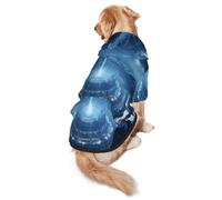 Fantasy Continent Dog Hoodie – Soft & Breathable Polyester Pet Clothes for Medium, and Large Dogs