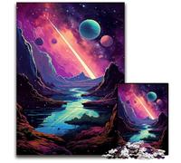 Fantasy Cosmic Landscape 1000 Piece Puzzle Jigsaw Puzzles for Home Decor Ideal Christmas & New Year Gift for Teenagers 1000 PCS(38x26cm)
