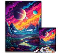 Fantasy Cosmic Landscape 1000 Pieces Puzzles for Adults Impossible Jigsaw Puzzles for Adults Creative Family Game & Home Decor, for Teenagers 1000 PCS(38x26cm)