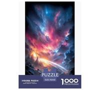 Fantasy Cosmos 3D Paper Puzzle Game 70x50cm/1000pcs, Colorful - Educational And Creative, Stress-relief And Unique Decoration, Great Gift for Everyone