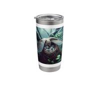 Fantasy Cute Bird Nest Rain Stainless Steel Insulated Tumbler