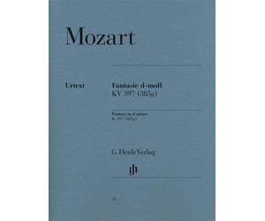 Fantasy D Minor KV 397 (385g) piano Mozart G. Henle Verlag Paperback