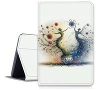 Fantasy Dance Case for iPad Pro 13 inch M4 2024, Shockproof PU Leather Folding Adjustable Stand Case with Auto Sleep/Wake for 13" iPad Pro M4 2024