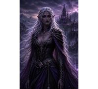 Fantasy Dark Elf Journal: Gothic Female Drow: Fantasy Diary for Writing, Journaling, Creative Ideas & RPG Adventures