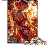 Fantasy Dark Girl Jigsaw Puzzles for Teenagers 1000 Pieces, for Educational Game Challenge Toy Birthday Present, Gifts, Wall Art (50x75cm)