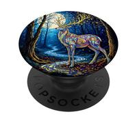 Fantasy Deer Starlight Antlers PopSockets Adhesive PopGrip