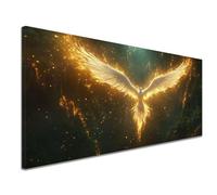 Fantasy Diamond Art Bird Diamond Painting Craft Kits for Kids and Adults, 5d Full Crystal Art Hobbies for Adults Women Embroidery Cross Stitch Canvas Painting, Home Wall Decor Gifts 50x100 cm c-1026