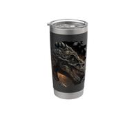 Fantasy Dinosaur T-Rex Dino Stainless Steel Insulated Tumbler