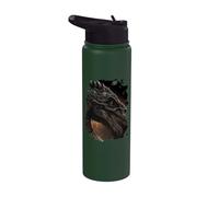Fantasy Dinosaur T-Rex Dino Stainless Steel Insulated Water Bottle