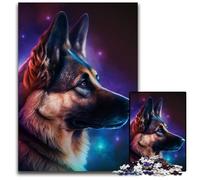 Fantasy Dog Jigsaw Puzzles for Adults 1000 Piece Jigsaw Puzzles for Adults Perfect DIY Art Decor Or Birthday Gift 26X38CM/10.23x14.96inch