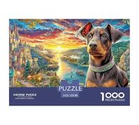 Fantasy Dog SceneMagnificent 1000-Piece Jigsaw Puzzles for Adults Boasting Impossible-to-Difficult Level Challenging Puzzle Educational Games for Everyone - These Magnificent Jigsaw Puzzles Challenge