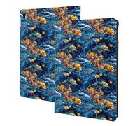 Fantasy Dolphin Pig Turtle Print Compatible with ipad air 3rd Generation Case Cover, Tablet Cases Compatible with ipad Pro Case 10.5 Inch, Auto Wake/Sleep, Folio Stand