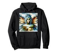 Fantasy Double Exposition Forest Pullover Hoodie
