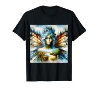 Fantasy Double Exposition Forest T-Shirt