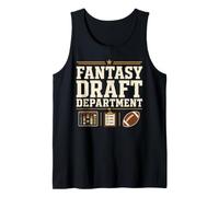 Fantasy Draft Night Fantasy Football Draft Party Gift Tank Top