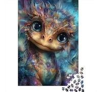 Fantasy Dragon Artwork-6 Jigsaw Puzzles Puzzle for Adults Kids. 1000 Piece Great Gifts Challenge Toy Educational Games Home Decoration for Adults& Kids Age 14 Years Up 38x26cm/1000pcs
