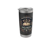 Fantasy Dragon Book Lover Reader Humor for Quiet Nights Stainless Steel Insulated Tumbler