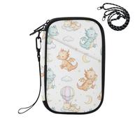 Fantasy Dragon Cloud Passport Holder for Travel Passport Wallet Organizer