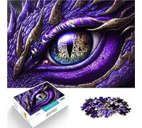 Fantasy dragon eye1000 Piece Jigsaw Puzzles for Adults Jigsaw Game Toys Artists Collection, Fine Art 38x26cm