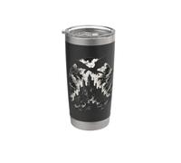 Fantasy Dragon Figure Castle Medieval Mythology Dragons Stainless Steel Insulated Tumbler