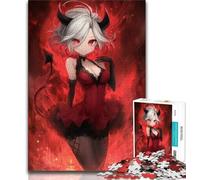 Fantasy Dragon Girl JigsawPuzzle 1000 Pieces for Teenagers,Educational Games Home Decoration Deal As Gifts for The Whole Family (50x75cm)