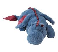 Fantasy Dragon Plush Toy, Fluffy Decorative Throw Pillow, Hugging Soft Stuffed Throw, Ideal for Birthday Gifts, Sofa, Bedroom, Living Room & Home Decor (70CM/28INCH,Blue)