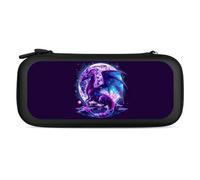 Fantasy Dragon Purple Carry Case for Switch Carrying Cover Storage Bag Protective Accessories Travel Black-Style