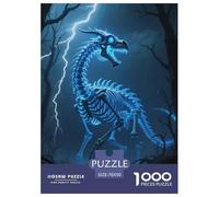 Fantasy Dragons, 1000-piece Puzzle, A Mindful Pastime for Relaxation And Skill-building, Great for Interior Décor, Suitable for Ages 10+, 70x50cm/1000pcs