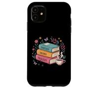 Fantasy Drama Tragedy Book Lover Autumn Coffee Case for iPhone 11