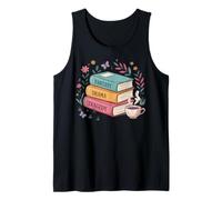 Fantasy Drama Tragedy Book Lover Autumn Coffee Tank Top