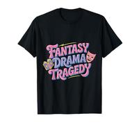Fantasy Drama Tragedy Book Reader Fiction Genre - T-Shirt