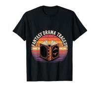 Fantasy Drama Tragedy Book Reader Fiction Genre |- T-Shirt