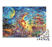 Fantasy Dream Landscape 1000 Piece Jigsaw Puzzles for Adults in Vibrant Colours Colourful Jigsaws As An Aesthetic Jigsaw Puzzle for Home Decor Puzzle 38x26cm/1000pcs