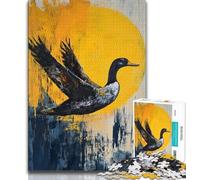 Fantasy Duck 1000 Piece Jigsaw Puzzles for Adults & Teens,Educational Game Challenge Toy Wall Decoration Unique Birthday And Xmas Gifts 38x26cm