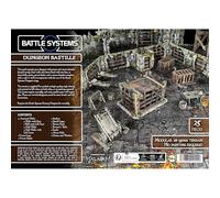 Fantasy Dungeon Terrain Bastille - Battle Systems Terrain Immersive Scenery for D&D DND Maladum Pathfinder RPGs Full Color Heavy Duty Cardstock Printed Both Sides