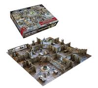 Fantasy Dungeon Terrain Vaults of Enveron Core Set - Battle Systems Terrain Immersive Scenery for D&D DND Maladum Pathfinder RPGs Full Color Heavy Duty Cardstock Printed Both Sides